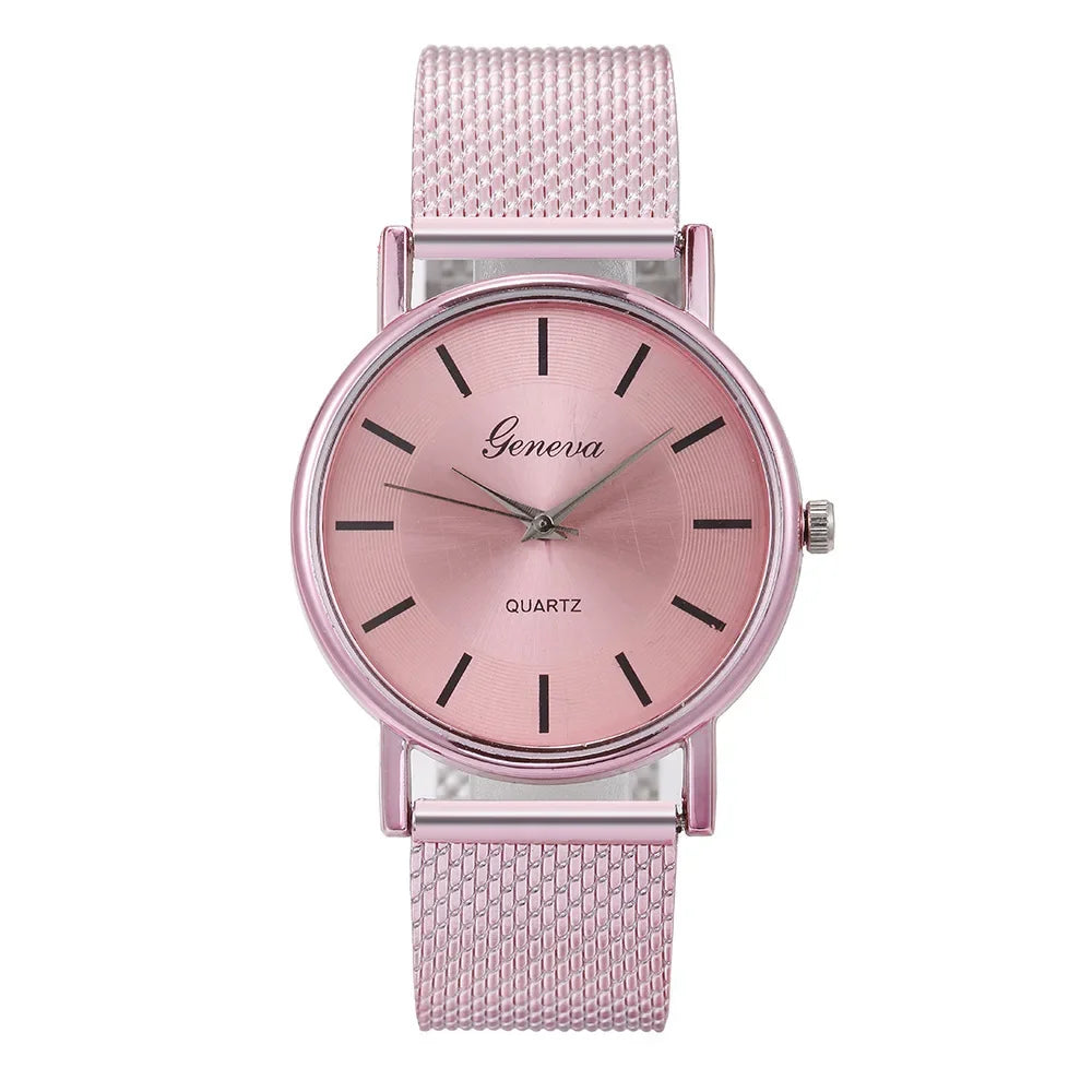 Luminous Watch for Women Luxury Stainless Steel Watches Simple Ladies Digital Quartz Wrist Watches Часы Женские Reloj Mujer
