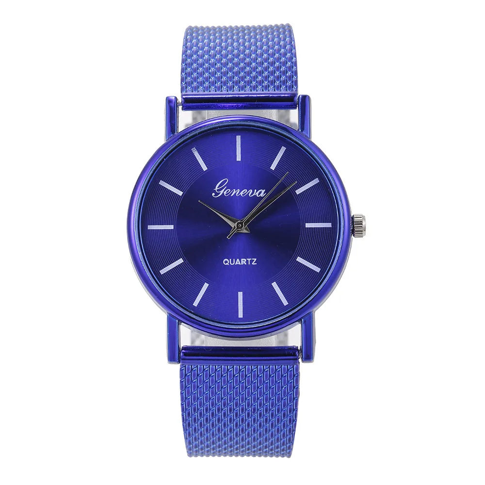 Luminous Watch for Women Luxury Stainless Steel Watches Simple Ladies Digital Quartz Wrist Watches Часы Женские Reloj Mujer