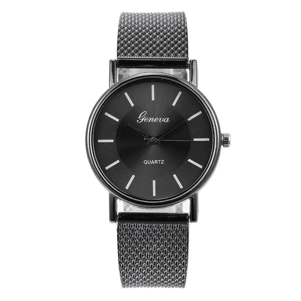 Luminous Watch for Women Luxury Stainless Steel Watches Simple Ladies Digital Quartz Wrist Watches Часы Женские Reloj Mujer