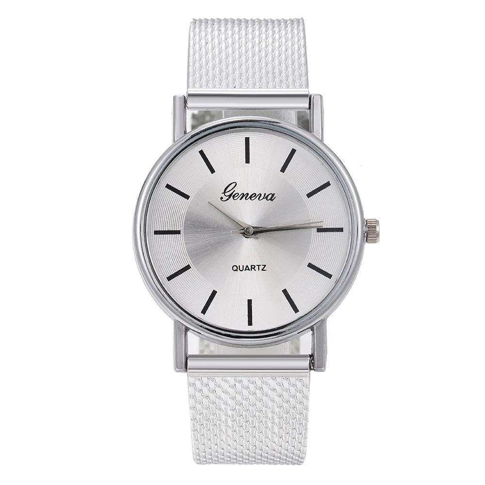 Luminous Watch for Women Luxury Stainless Steel Watches Simple Ladies Digital Quartz Wrist Watches Часы Женские Reloj Mujer