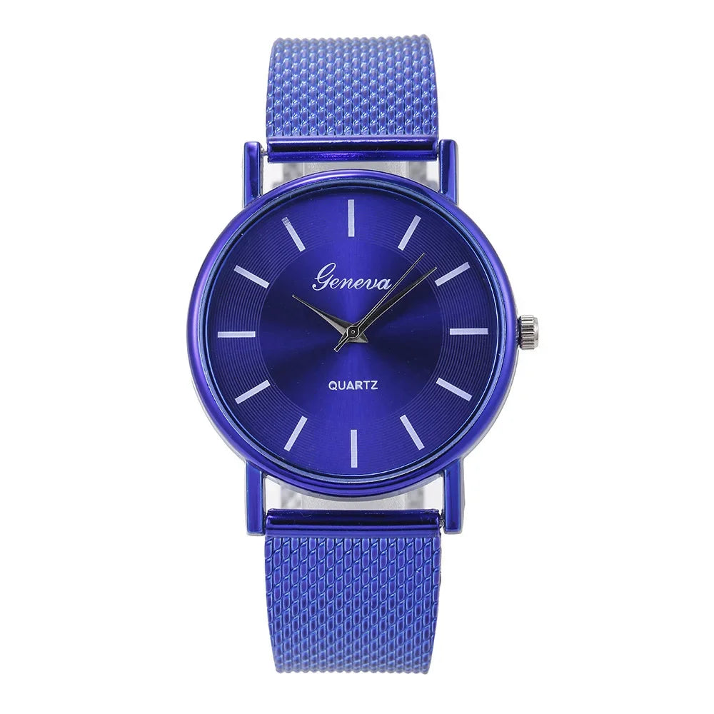 Luminous Watch for Women Luxury Stainless Steel Watches Simple Ladies Digital Quartz Wrist Watches Часы Женские Reloj Mujer