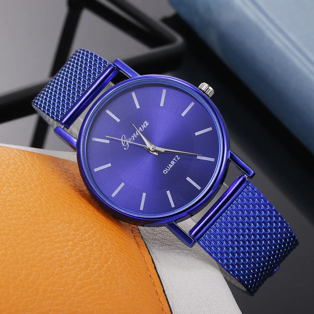 Luminous Watch for Women Luxury Stainless Steel Watches Simple Ladies Digital Quartz Wrist Watches Часы Женские Reloj Mujer