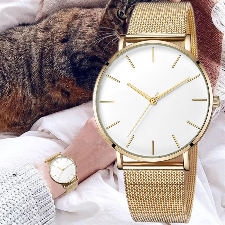Simple Casual Watches for Woman Man Top Brand Luxury Women Quartz Watch Fashion Analog Ladies Wristwatch Clock relogio feminino