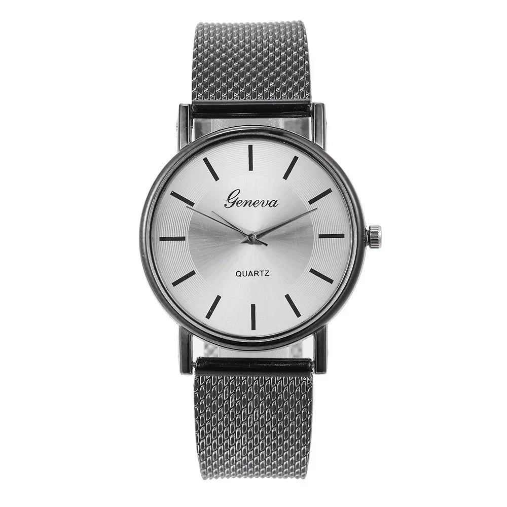 Luminous Watch for Women Luxury Stainless Steel Watches Simple Ladies Digital Quartz Wrist Watches Часы Женские Reloj Mujer