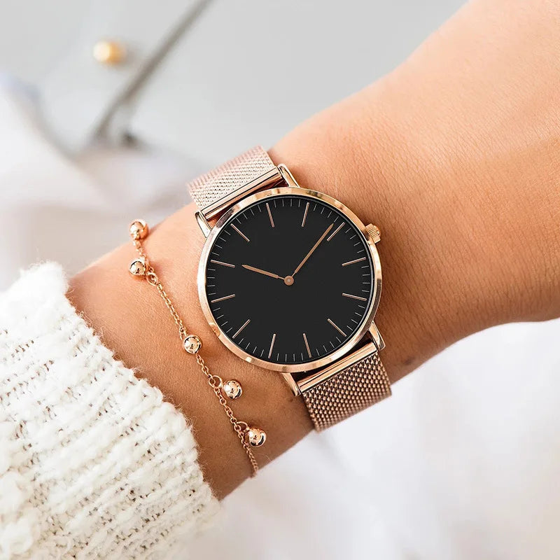 Simple Casual Watches for Woman Man Top Brand Luxury Women Quartz Watch Fashion Analog Ladies Wristwatch Clock relogio feminino