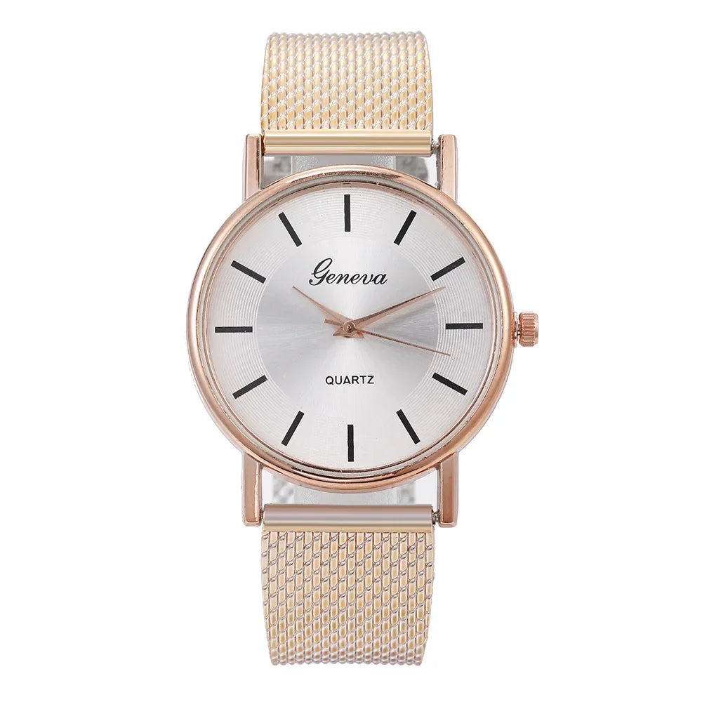 Luminous Watch for Women Luxury Stainless Steel Watches Simple Ladies Digital Quartz Wrist Watches Часы Женские Reloj Mujer