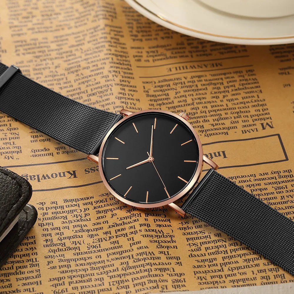 Simple Casual Watches for Woman Man Top Brand Luxury Women Quartz Watch Fashion Analog Ladies Wristwatch Clock relogio feminino