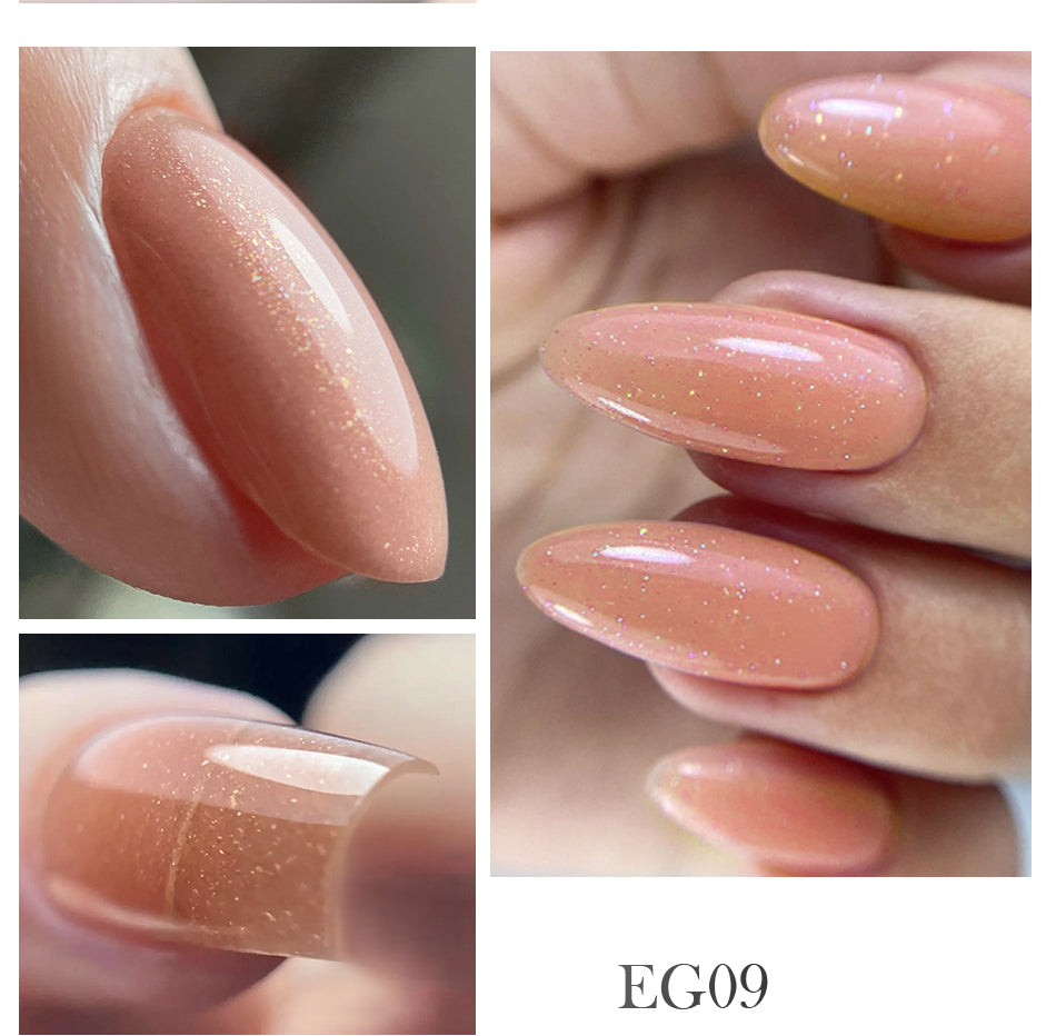 BORN PRETTY Clear 225g Jelly Extension Nail Gel Polish Milky White Camouflage Hard Gel Acrylic Nail Art Vernis Semi Permanent