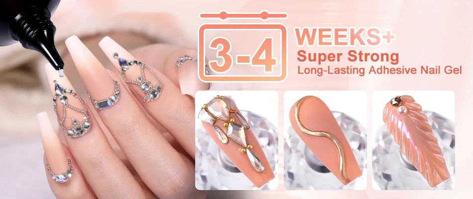 BORN PRETTY Clear 225g Jelly Extension Nail Gel Polish Milky White Camouflage Hard Gel Acrylic Nail Art Vernis Semi Permanent