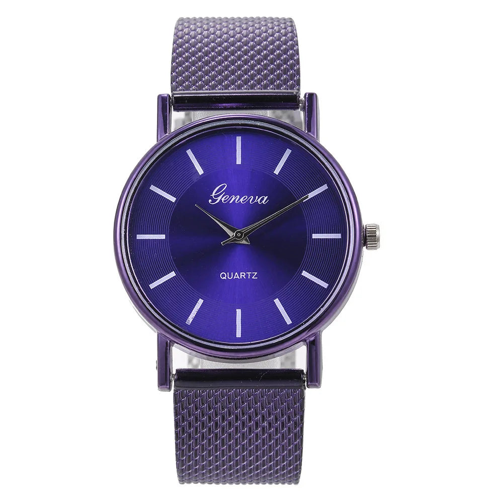 Luminous Watch for Women Luxury Stainless Steel Watches Simple Ladies Digital Quartz Wrist Watches Часы Женские Reloj Mujer