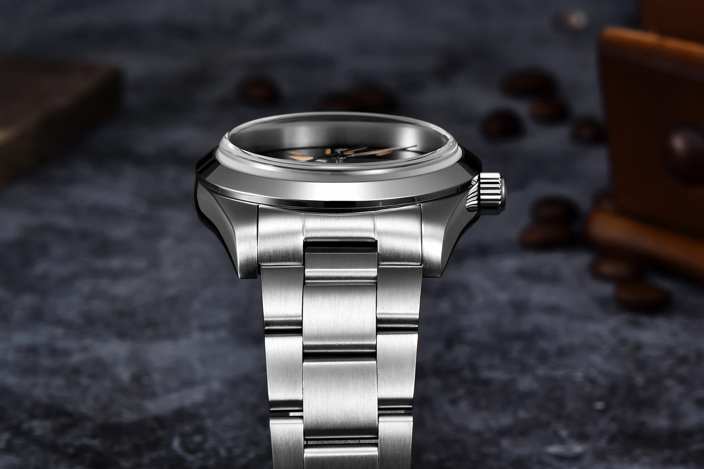 PAGANI DESIGN 2024 New 36MM Men Automatic Mechanical Watches NH35 Sapphire Stainless Steel AR Coating 20Bar Clock Watch for Men