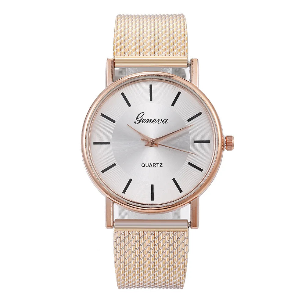 Luminous Watch for Women Luxury Stainless Steel Watches Simple Ladies Digital Quartz Wrist Watches Часы Женские Reloj Mujer