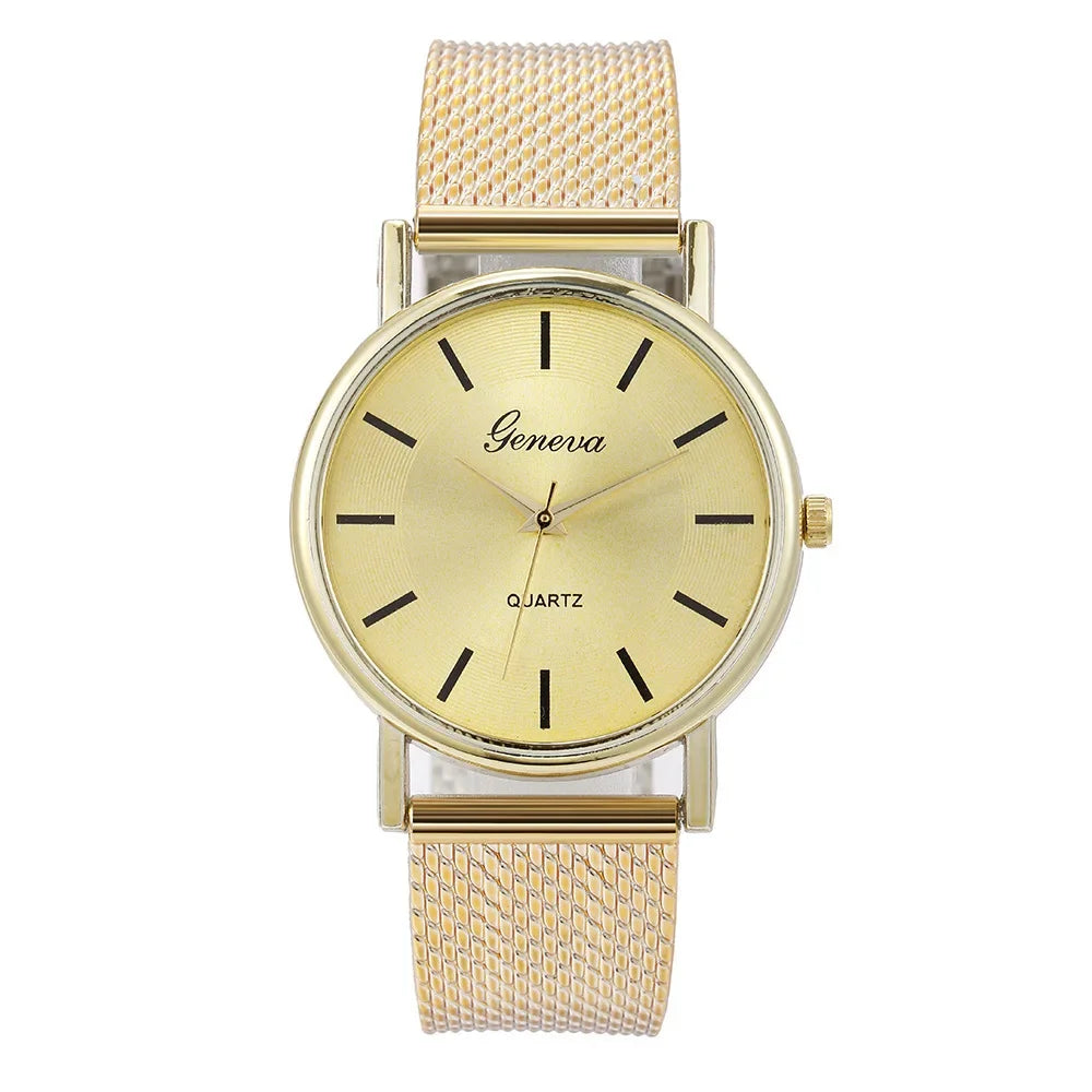 Luminous Watch for Women Luxury Stainless Steel Watches Simple Ladies Digital Quartz Wrist Watches Часы Женские Reloj Mujer