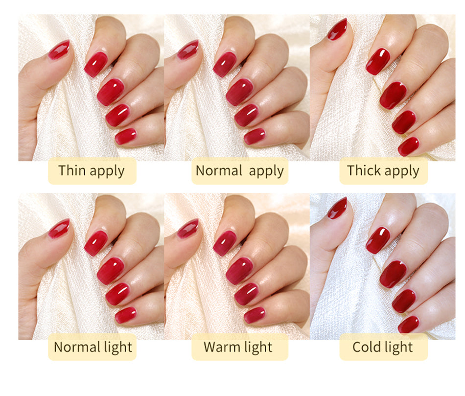 BORN PRETTY Clear 225g Jelly Extension Nail Gel Polish Milky White Camouflage Hard Gel Acrylic Nail Art Vernis Semi Permanent