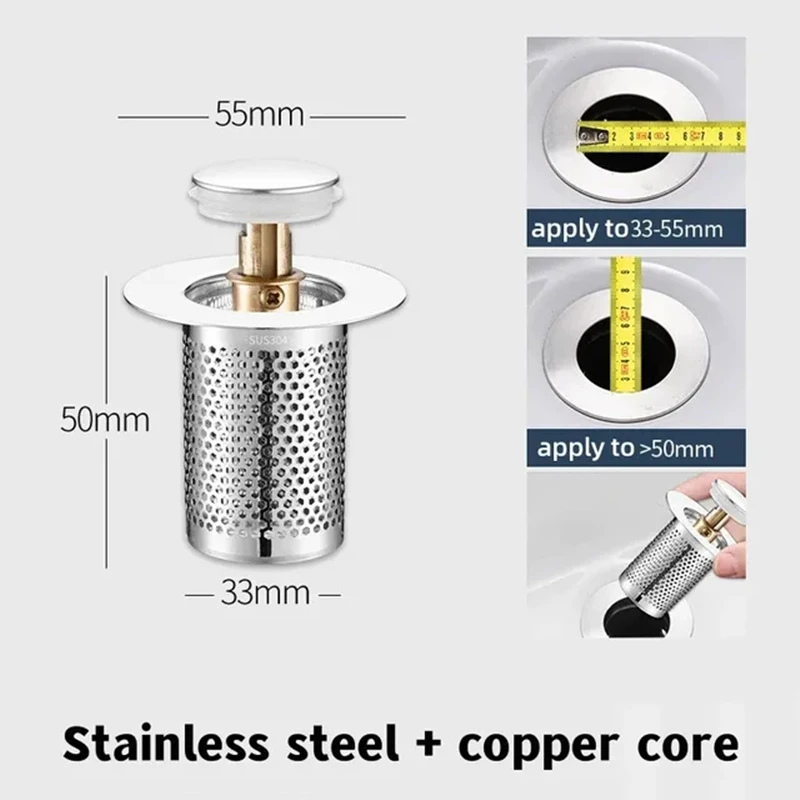 SINK FILTER FOR KITCHEN AND BATHROOM