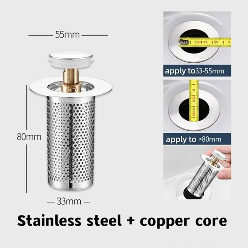 SINK FILTER FOR KITCHEN AND BATHROOM