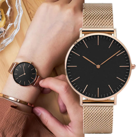 Simple Casual Watches for Woman Man Top Brand Luxury Women Quartz Watch Fashion Analog Ladies Wristwatch Clock relogio feminino