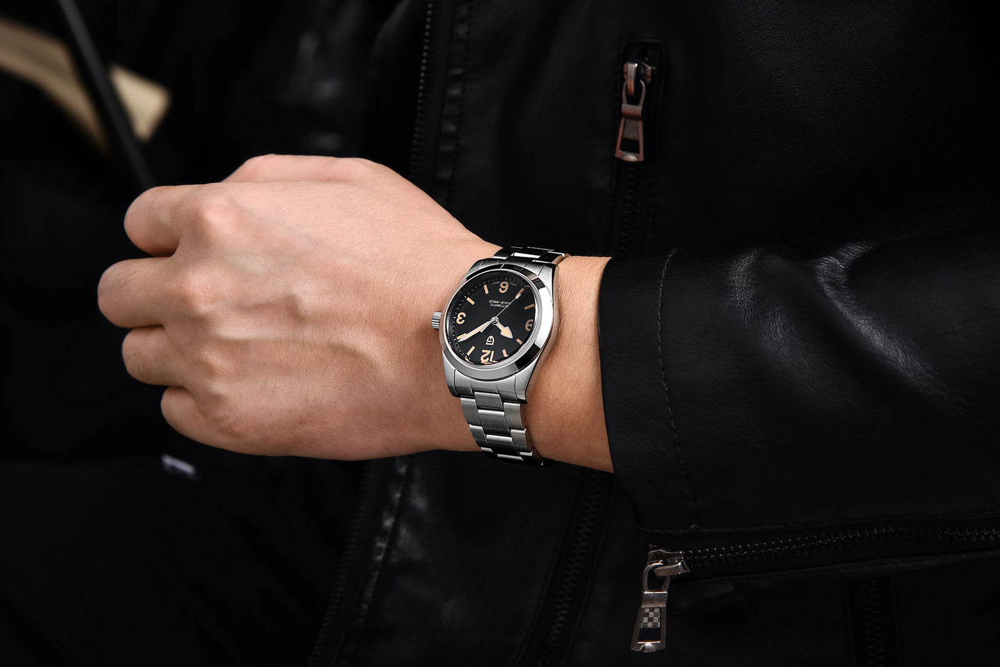 PAGANI DESIGN 2024 New 36MM Men Automatic Mechanical Watches NH35 Sapphire Stainless Steel AR Coating 20Bar Clock Watch for Men