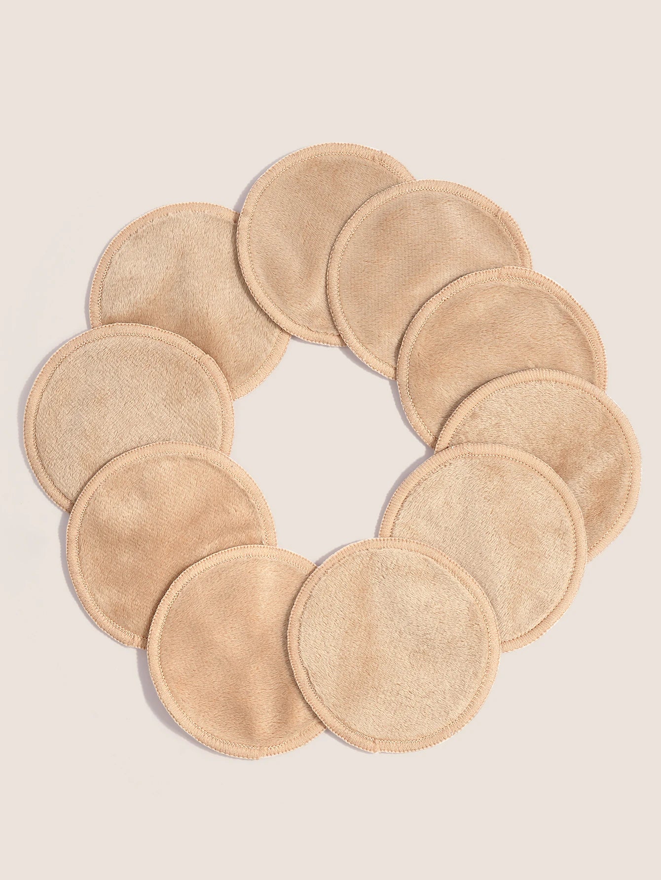 MAANGE 10 Pack Reusable Makeup Remover Pads Washable Face Cleansing Puff Cloth Clean Sponge Liquid Cream Tools Cosmetic Remover