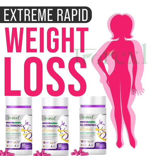 Extra Strength Cassia & Lotus Weight Loss Capsules – Natural Appetite Suppressant + Fat Blocker | Vegan | 60 Capsules
